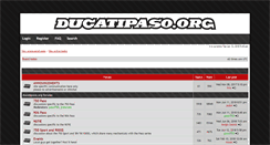 Desktop Screenshot of forums.ducatipaso.org