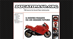 Desktop Screenshot of ducatipaso.org