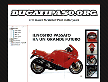 Tablet Screenshot of ducatipaso.org